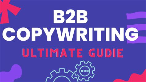 copywriting for b2b students.